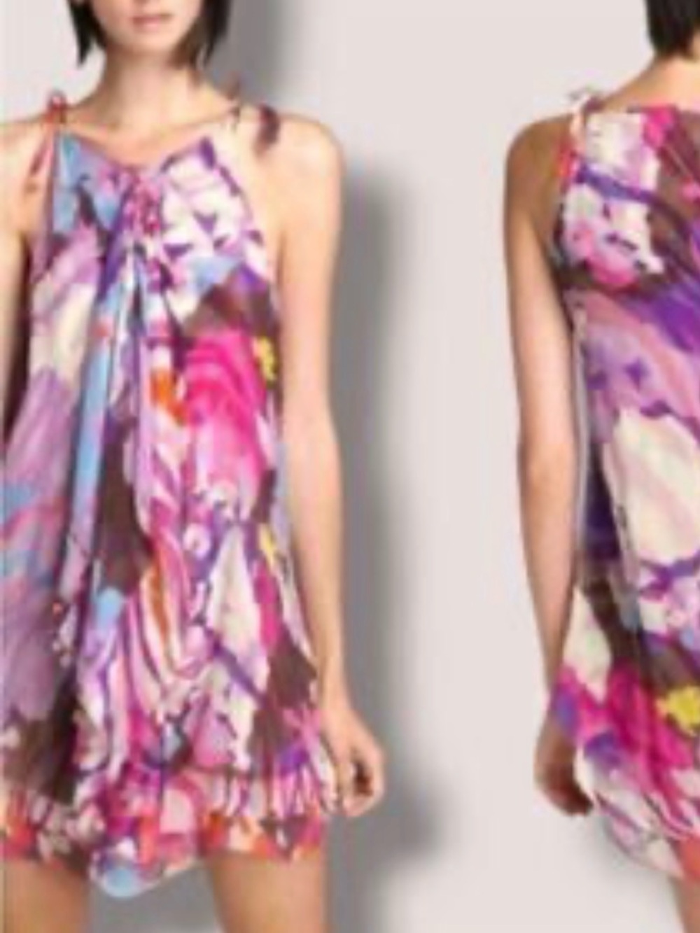 Diane von Furstenberg 100% silk vintage dress - better photos in listing!!
